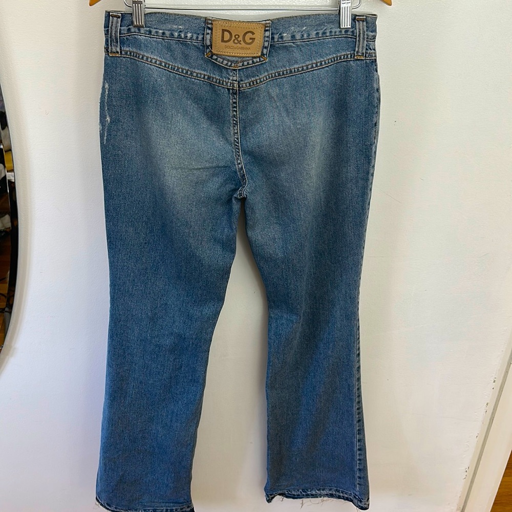 Dolce & Gabbana wide leg flared jeans. Made in Italy. EU size 31 45
